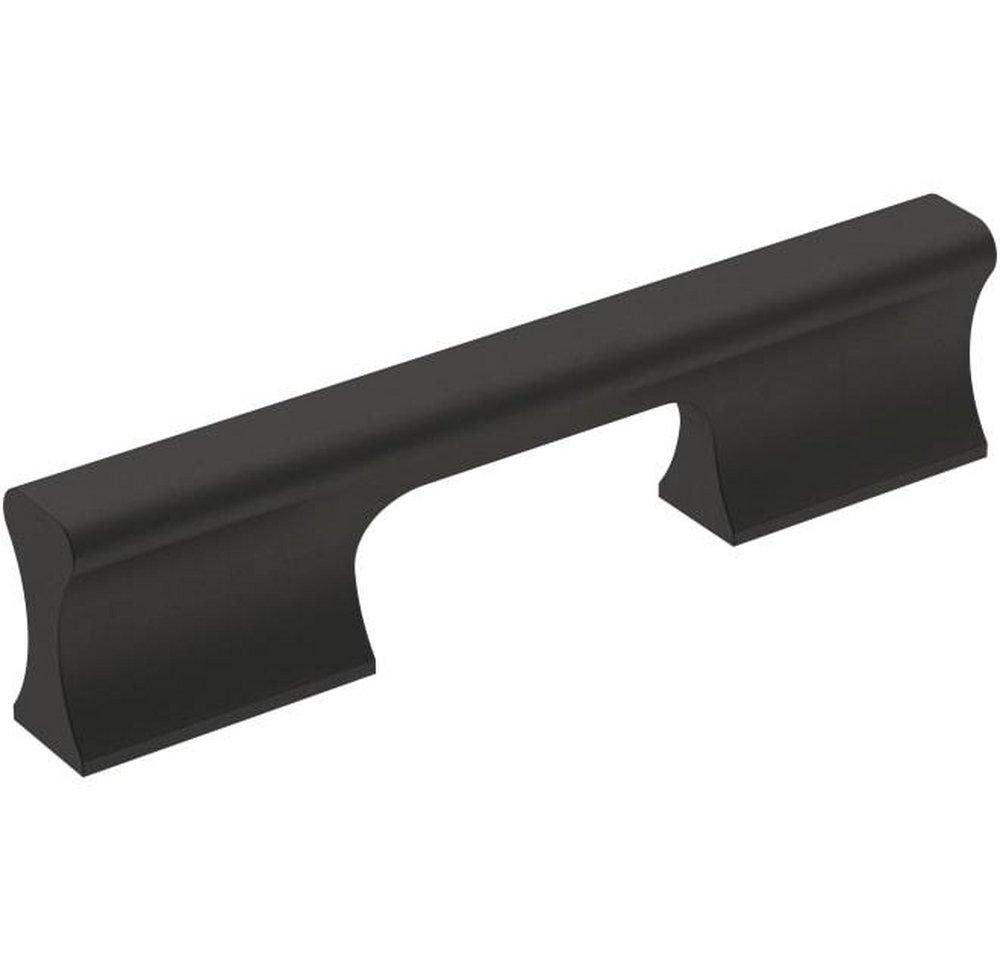 Amerock Matte Black 3-3/4 in. Center-to-Center Pull 