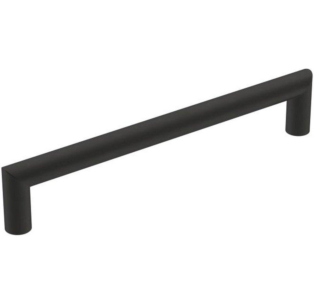 Amerock Matte Black 6-5/16 in. Center-to-Center Pull 