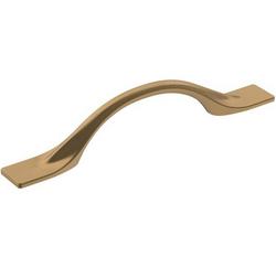 3-3/4 in. Center-to-Center Cabinet Pull in Champagne Bronze