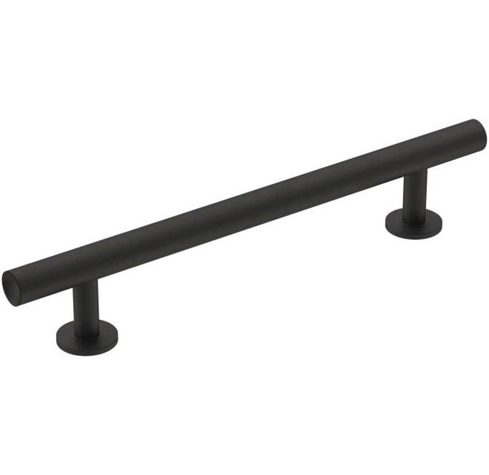 Amerock Matte Black 5-1/16 in. Center-to-Center Pull 