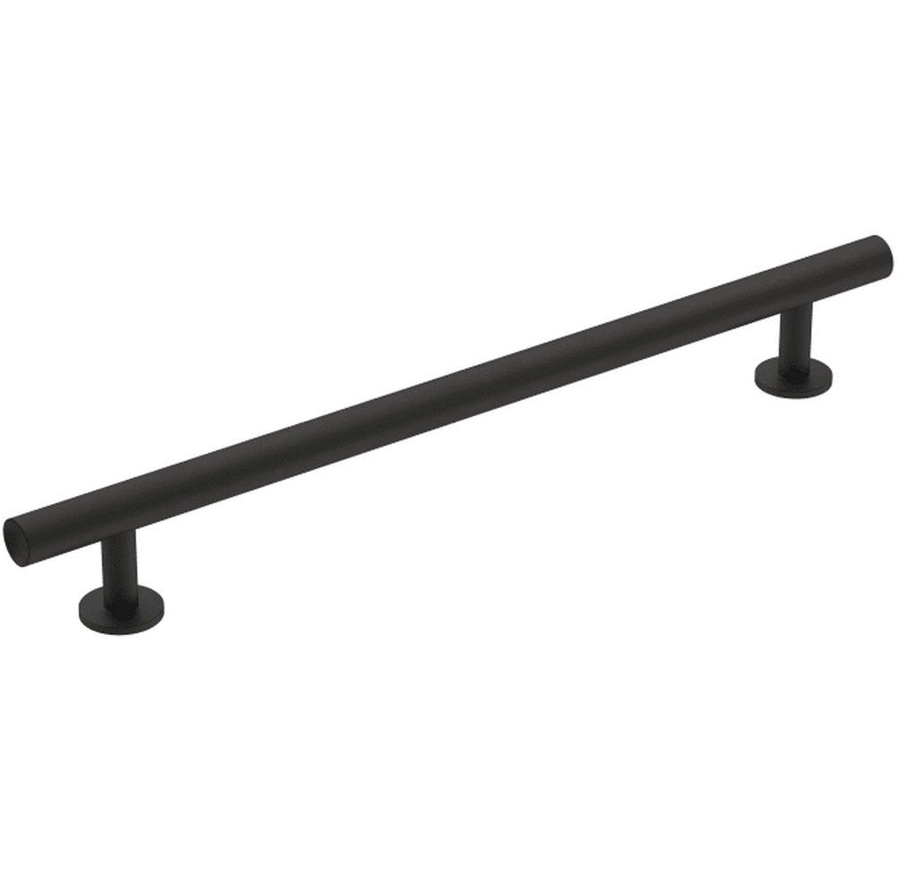 Amerock Matte Black 7-9/16 in. Center-to-Center Pull 