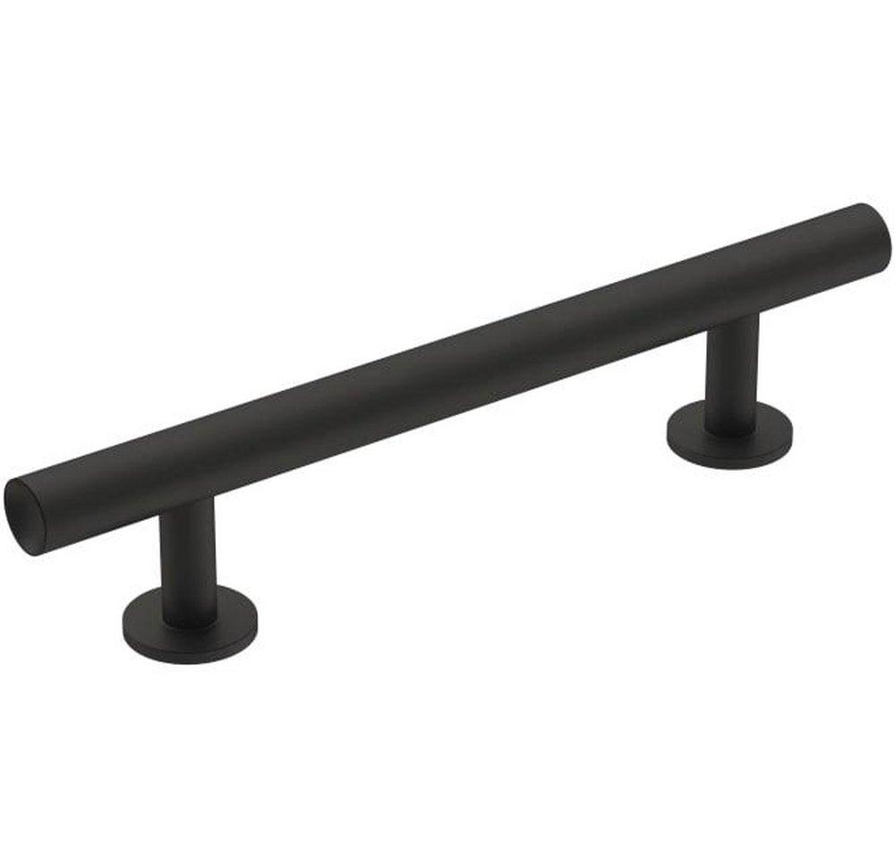 Amerock Matte Black 3-3/4 in. Center-to-Center Pull 