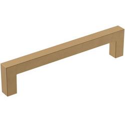 5-1/16 in. Center-to-Center Cabinet Pull in Champagne Bronze