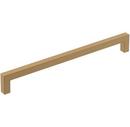 8-13/16 in. Center-to-Center Cabinet Pull in Champagne Bronze
