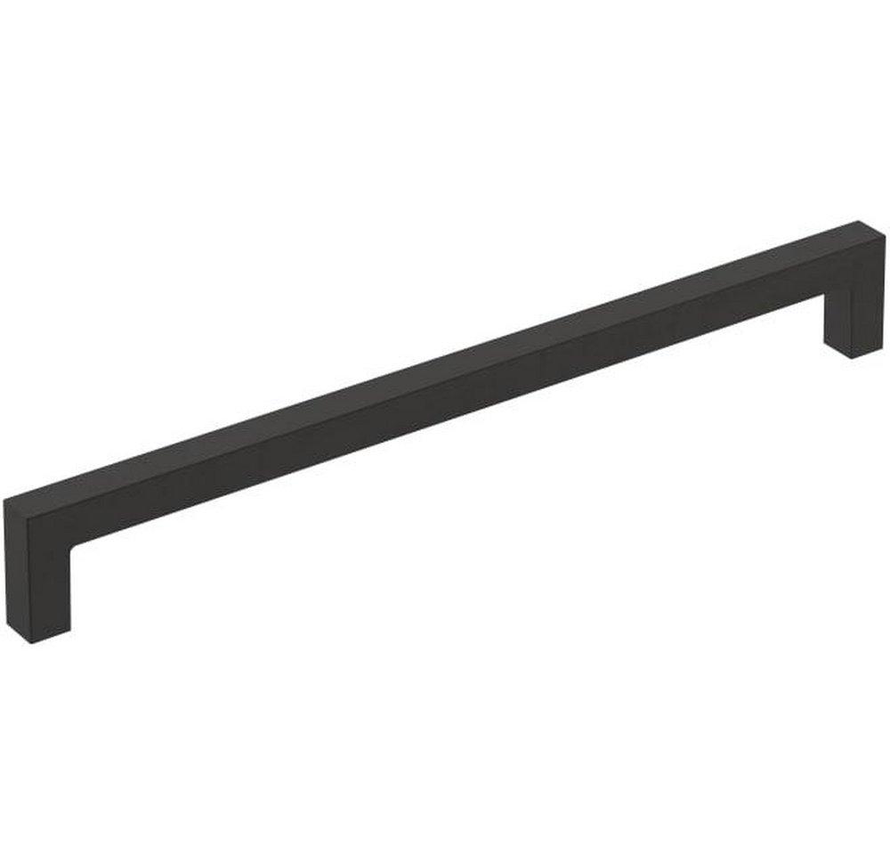 Amerock Matte Black 8-13/16 in. Center-to-Center Pull 