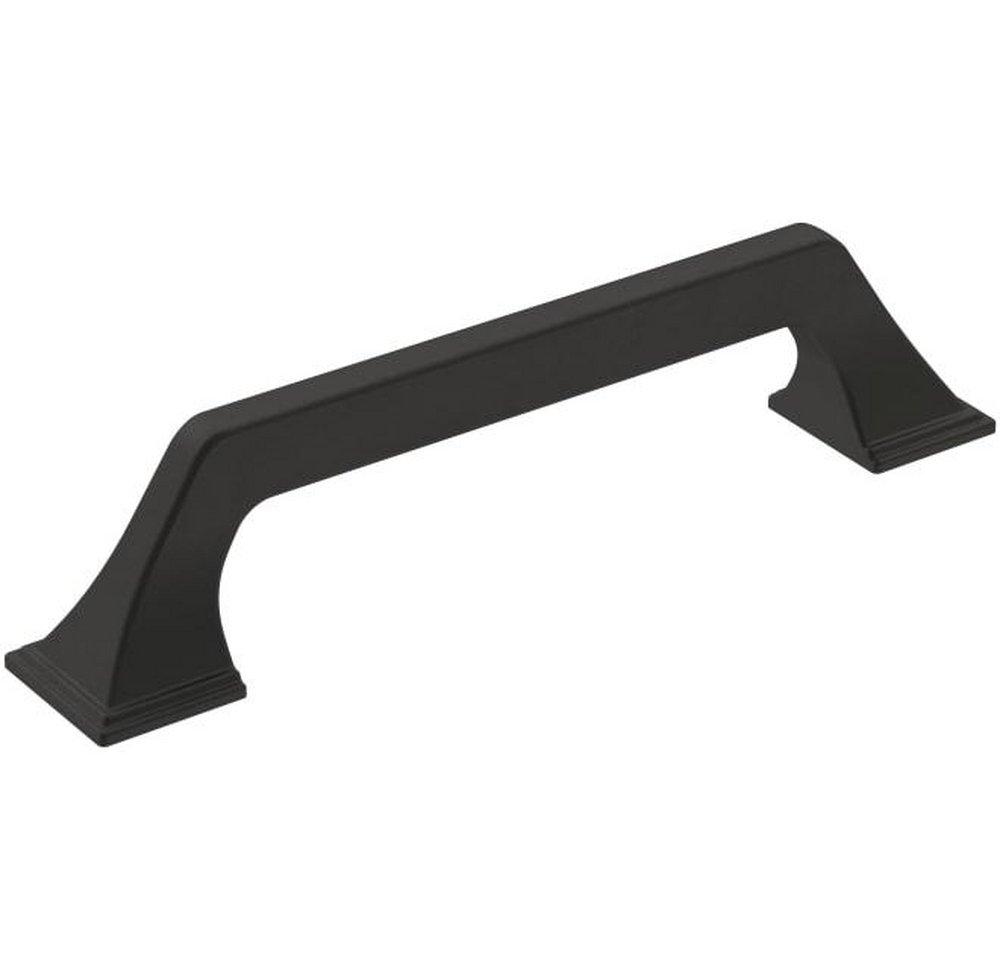 Amerock Matte Black 5-1/16 in. Center-to-Center Pull 