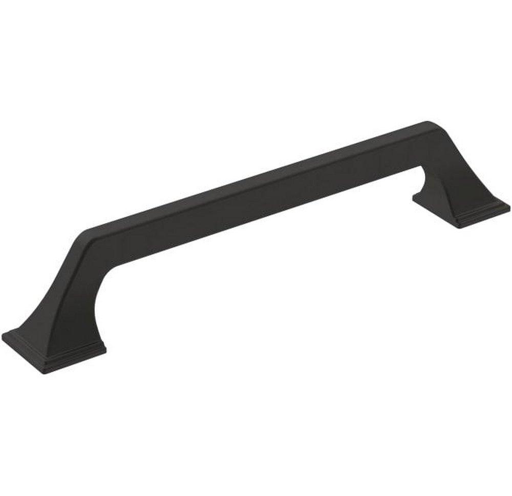 Amerock Matte Black 6-5/16 in. Center-to-Center Pull 