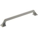 8-13/16 in. Center-to-Center Cabinet Pull in Satin Nickel
