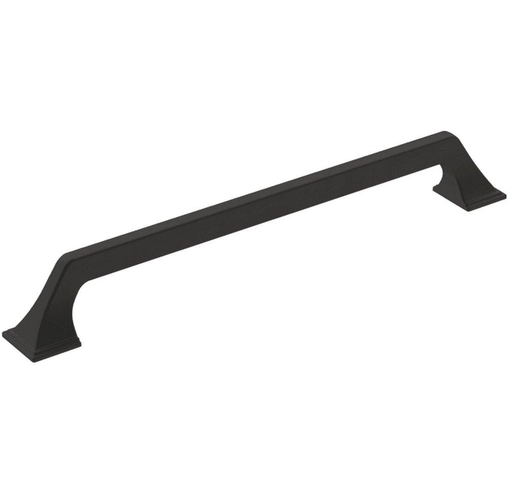Amerock Matte Black 8-13/16 in. Center-to-Center Pull 