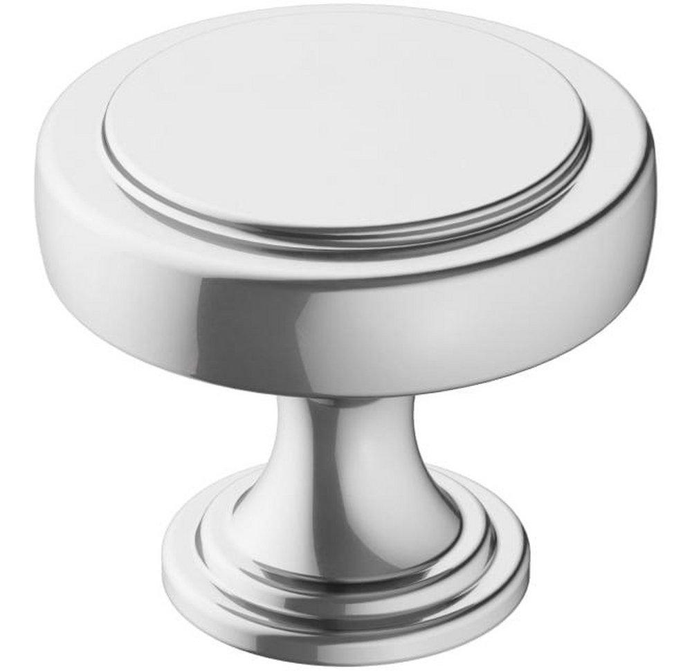Amerock Polished Chrome 1-1/2 in. Knob 