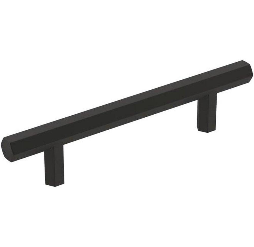 Amerock Matte Black 3-3/4 in. Center-to-Center Pull 