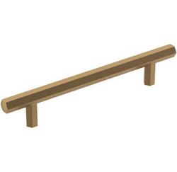 5-1/16 in. Center-to-Center Cabinet Pull in Champagne Bronze