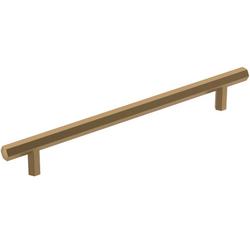 7-9/16 in. Center-to-Center Cabinet Pull in Champagne Bronze