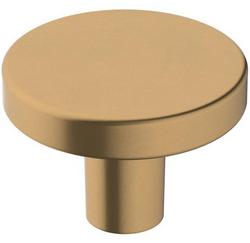1-3/8 in. Round Cabinet Knob in Champagne Bronze