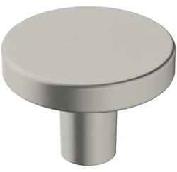 1-3/8 in. Round Cabinet Knob in Satin Nickel