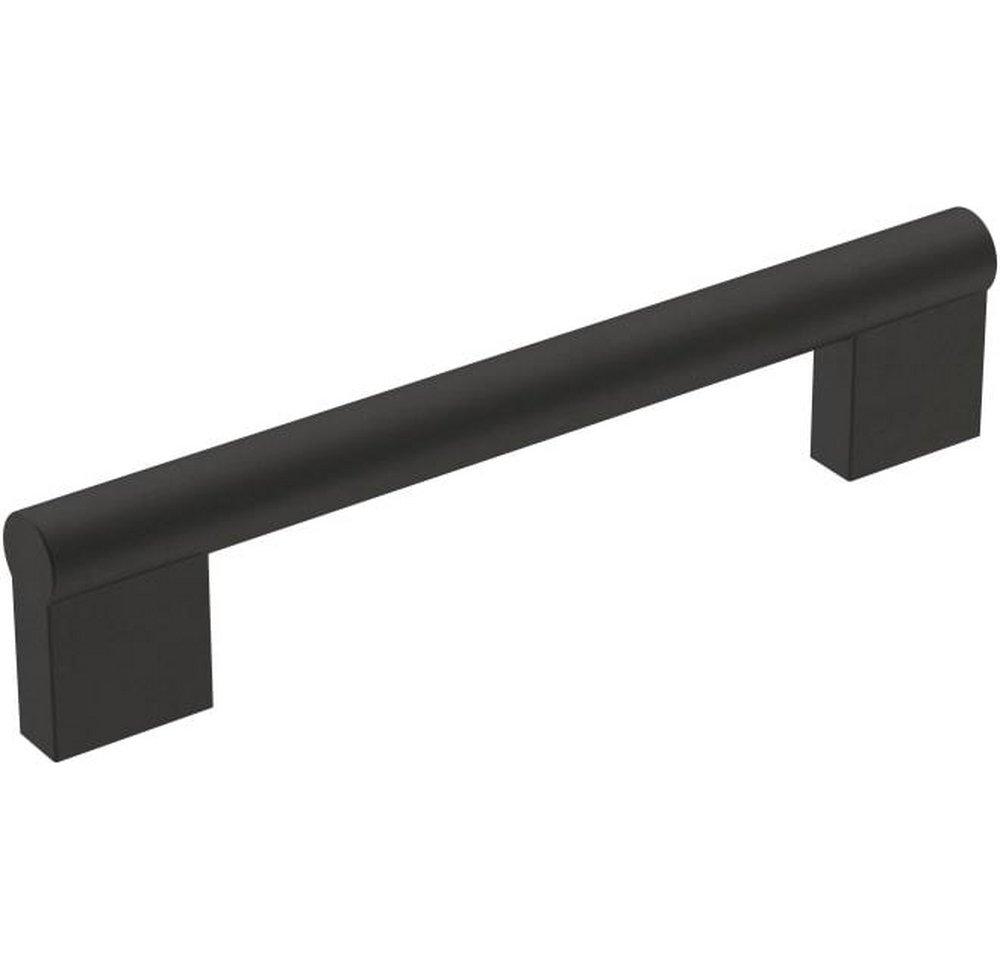 Amerock Matte Black 5-1/16 in. Center-to-Center Pull 
