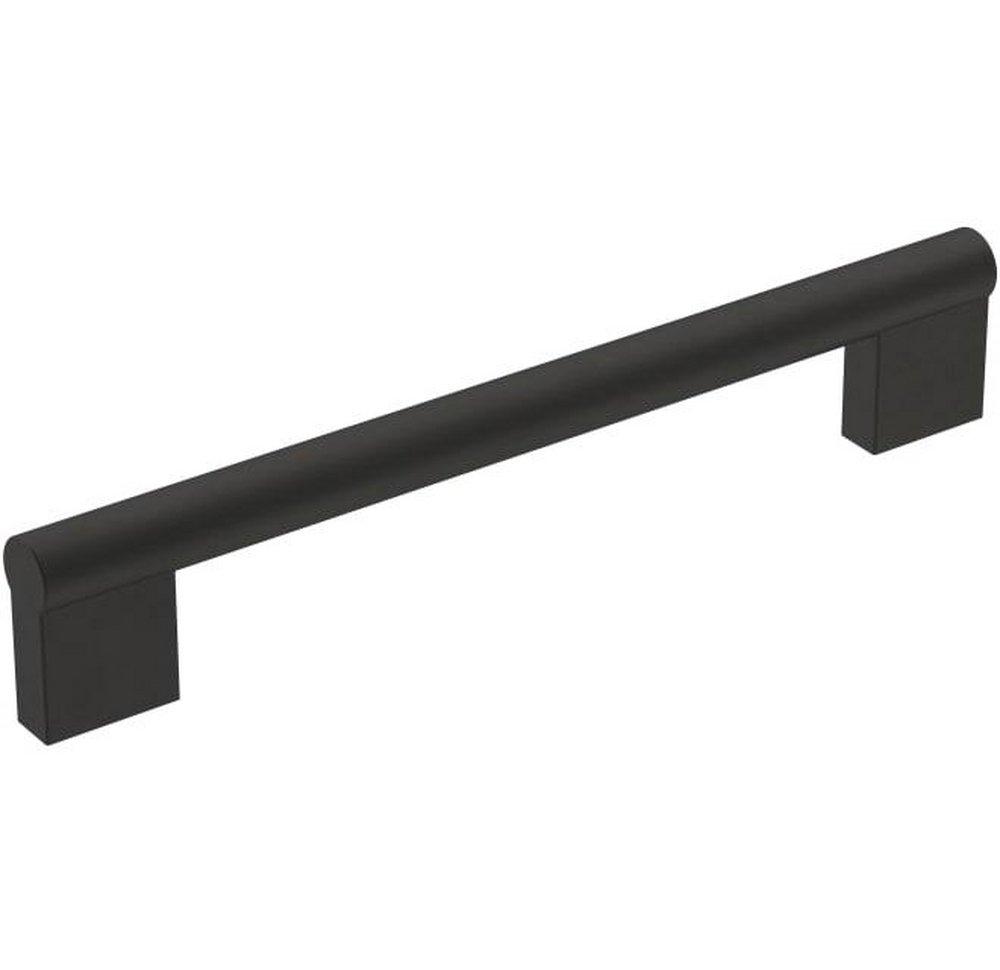 Amerock Matte Black 6-5/16 in. Center-to-Center Pull 