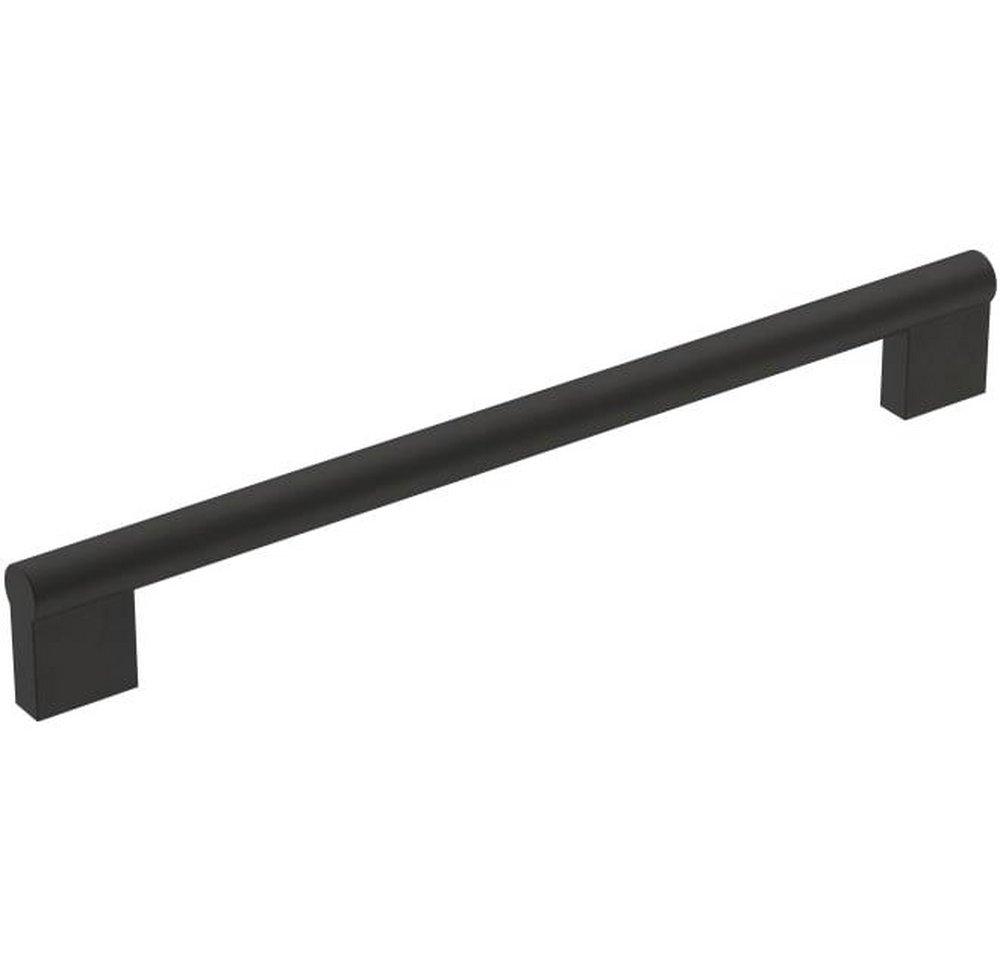 Amerock Matte Black 8-13/16 in. Center-to-Center Pull 