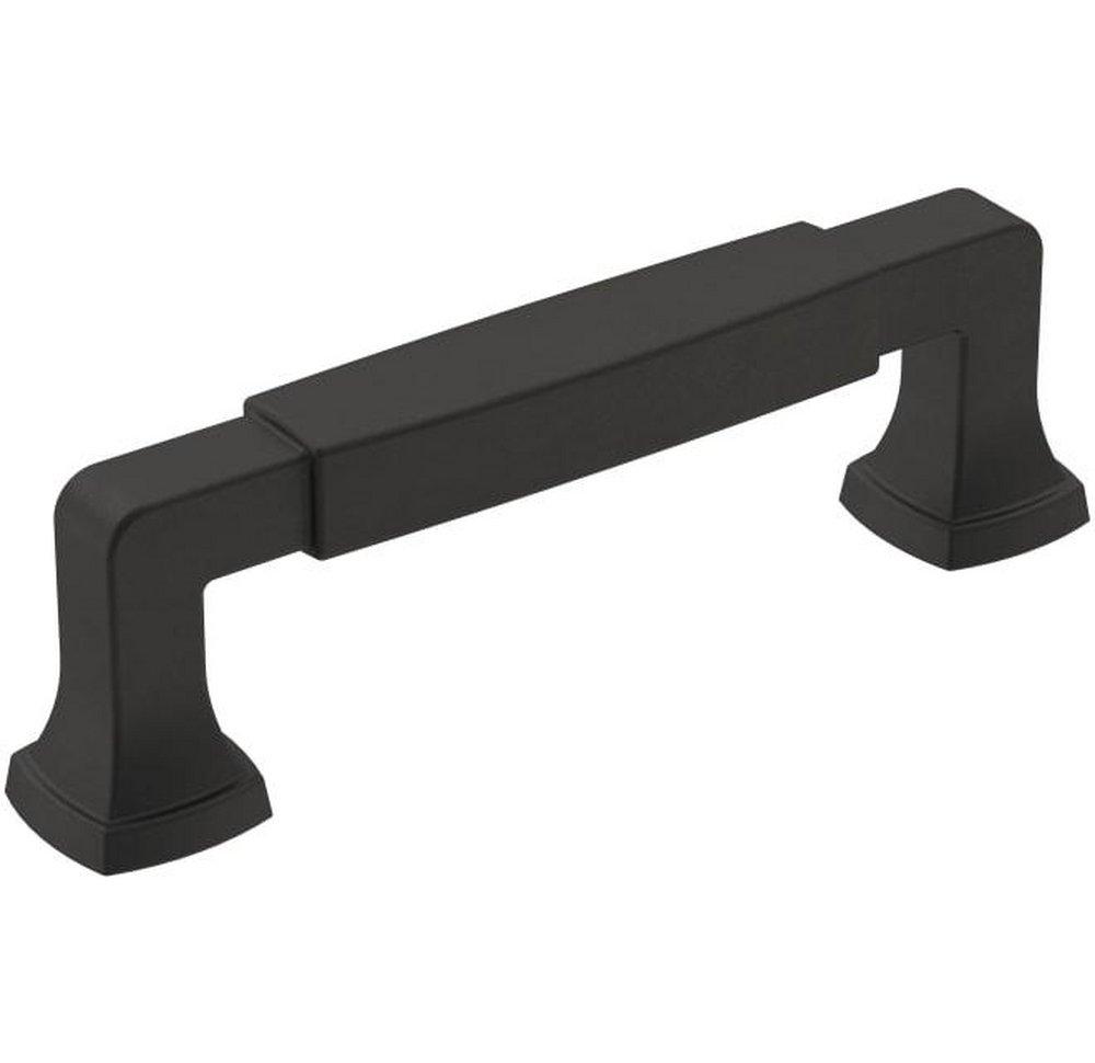 Amerock Matte Black 3-3/4 in. Center-to-Center Pull 