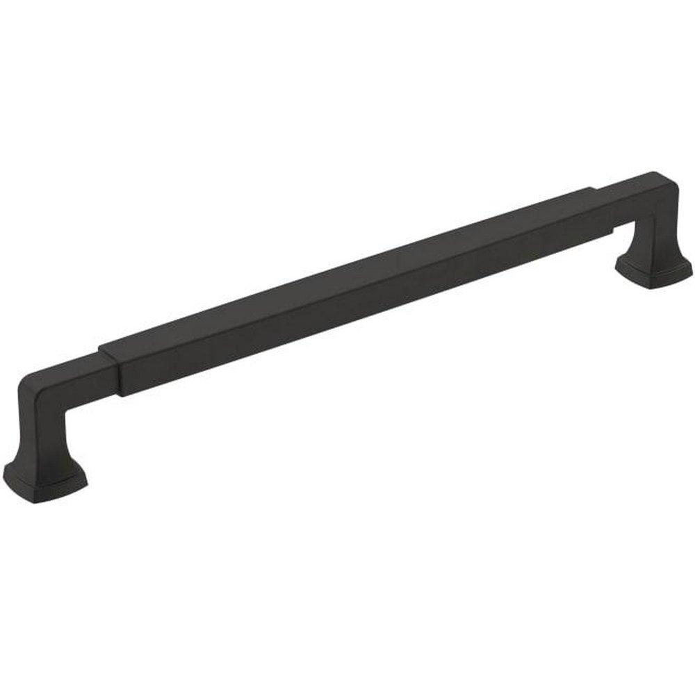 Amerock Matte Black 8-13/16 in. Center-to-Center Pull 