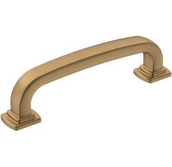 3-3/4 in. Center-to-Center Cabinet Pull in Champagne Bronze