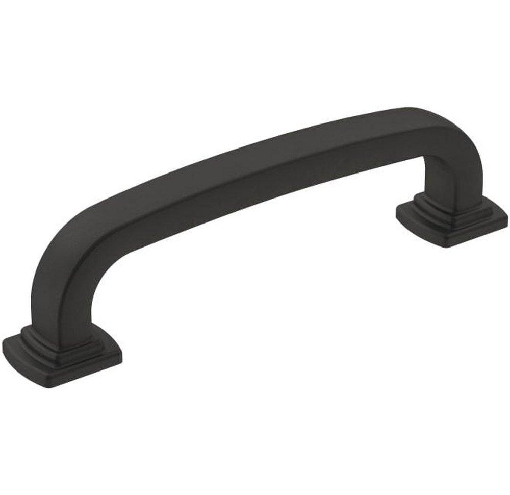 Amerock Matte Black 3-3/4 in. Center-to-Center Pull 