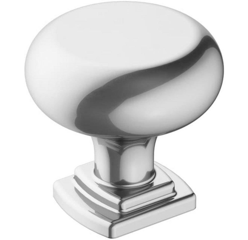 Amerock Polished Chrome 1-1/4 in. Knob 