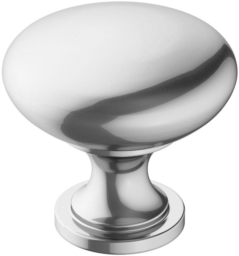 ERA 1-1/4 IN 32 MM DIAMETER POLISHED CHROME HOLLOW CABINET KNOB 