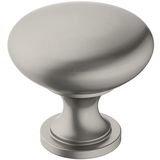 Amerock Satin Nickel 1-1/4 in. Round Cabinet Knob 