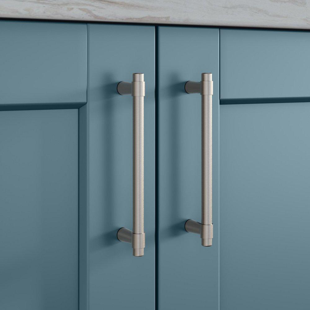 Amerock Satin Nickel 5-1/16 in. Center-to-Center Pull 