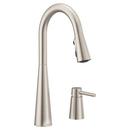 Single Handle Pull Down Kitchen Faucet in Spot Resist Stainless