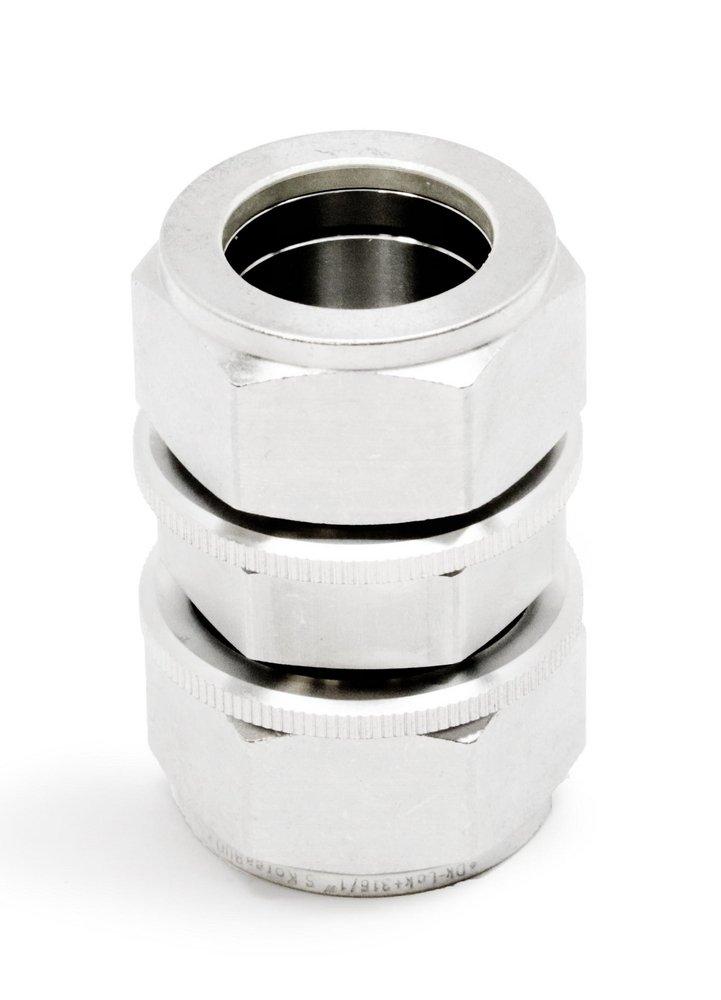 DK-LOK&reg; 2-11/20 in. OD Tube 316 and 316L Stainless Steel Union 