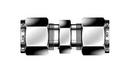 2 Tube OD 316 Stainless Steel Union Double Ferrule 