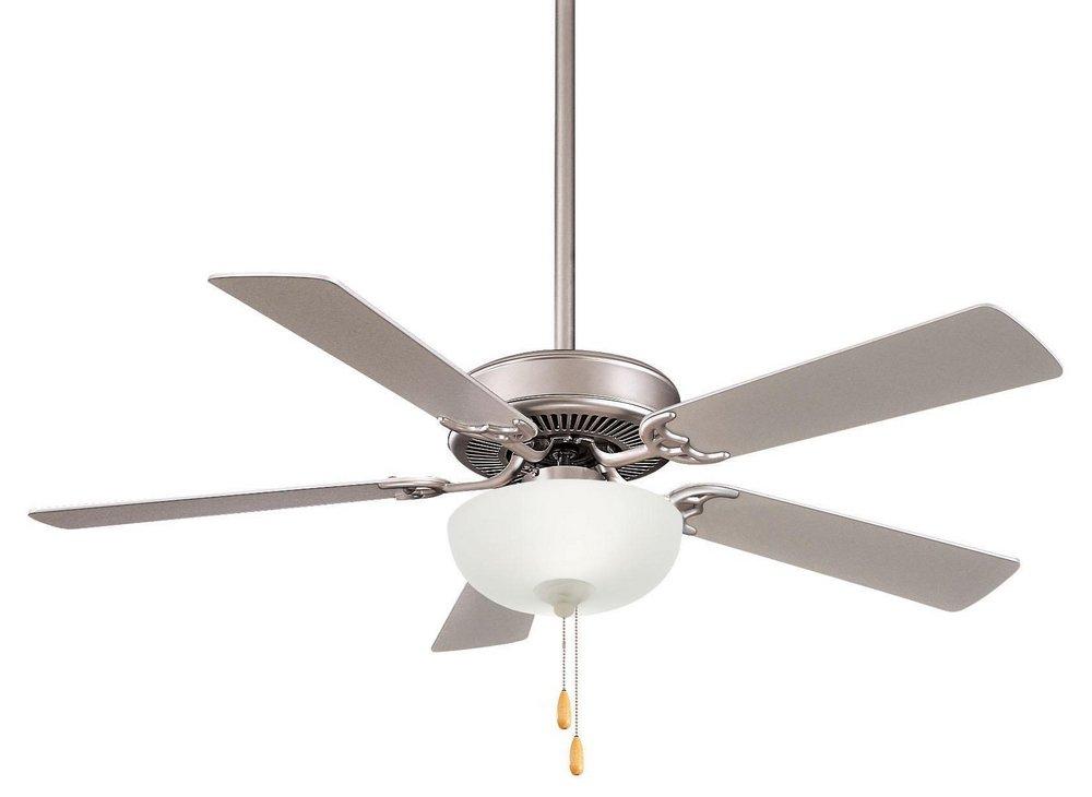 Minka Aire Brushed Steel 52 in. 5 Blade Indoor Ceiling Fan 