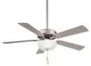 Minka Aire Brushed Steel 52 in. 5 Blade Indoor Ceiling Fan 