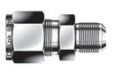 1/2 in. Tube OD x 1/2 in. Male AN 316 Stainless Steel AN Union Double Ferrule 