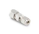 1/4 in. Tube OD x 1/16 in. Tube OD 316 Stainless Steel Reducing Union   Double Ferrule