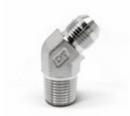DK-LOK&reg; Male JIC 37&deg; Flare x MNPT 316 Stainless Steel 90 Degree Elbow 