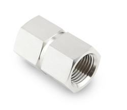 1/2 in. FPT x 1/8 in. FPT 316 Stainless Steel Hex Reducing Pipe Coupling