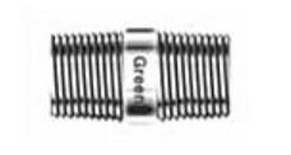 1/2 in. x Close MPT 316 Stainless Steel Nipple 