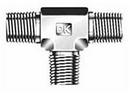 3/8 in. MPT 316 Stainless Steel  Male Pipe Tee