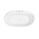 PROFLO® White 31-1/2 in. Freestanding Bathtub with Center Drain in White 