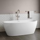 PROFLO&reg; White 31-1/2 in. Freestanding Bathtub with Center Drain in White 