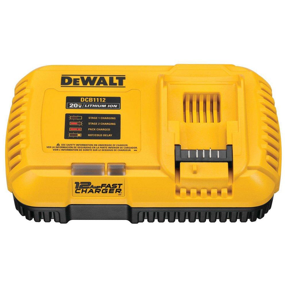 DEWALT Yellow Lithium-ion Battery Charger 