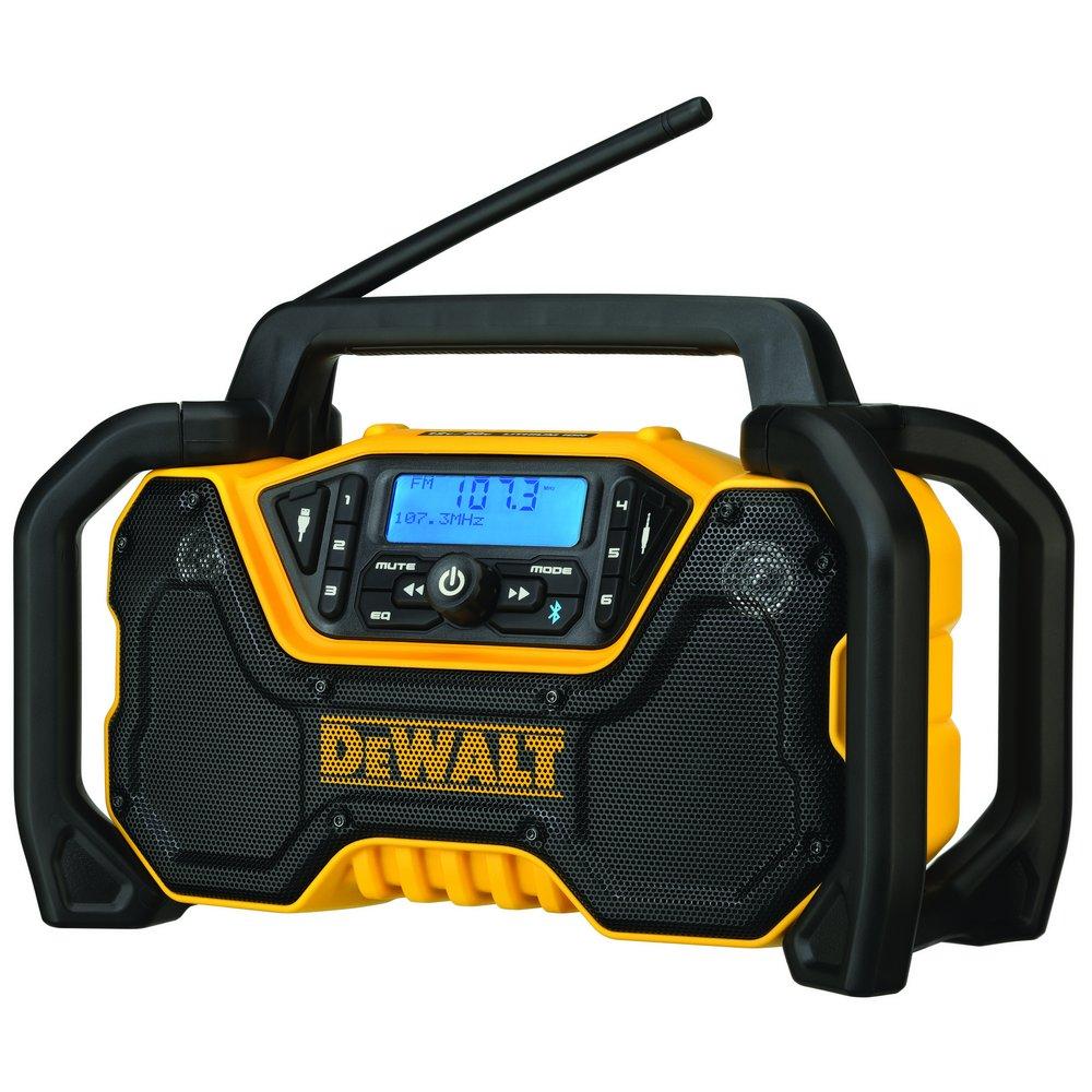 DEWALT Black Cordless Bluetooth Jobsite Radio 