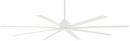 Minka Aire Flat White 8 Blades 84 in. Outdoor Ceiling Fan 