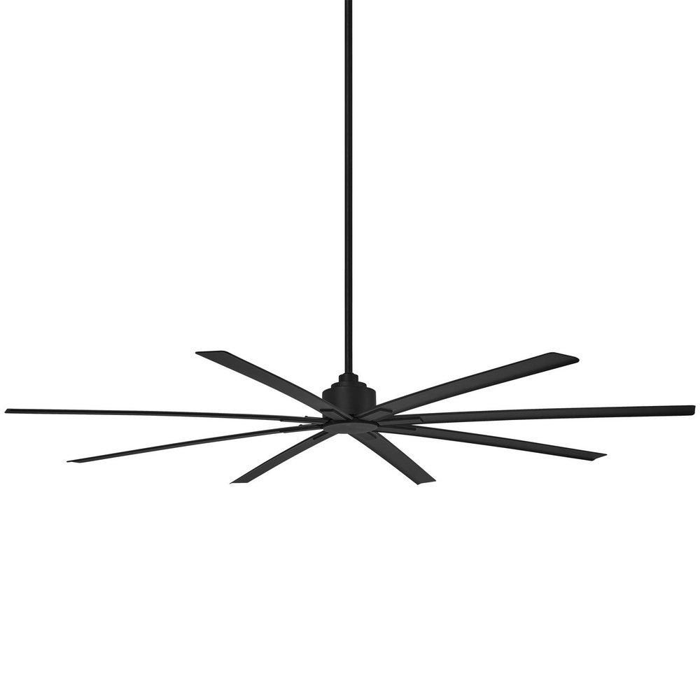 Minka Aire Coal 41W 8-Blade Ceiling Fan with 84 in. Blade Span 
