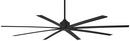Minka Aire Coal 41W 8-Blade Ceiling Fan with 84 in. Blade Span 