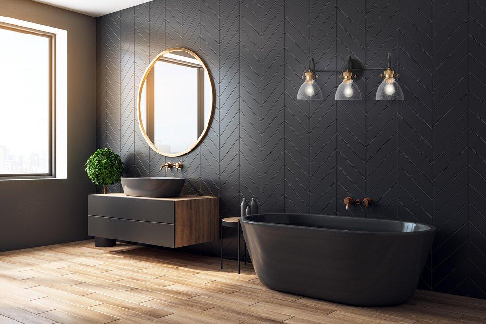 3-Light Vanity Fixture in Bronze 