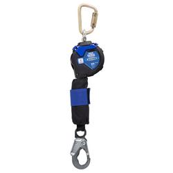 11 ft. Self-Retracting Lifeline Steel Carabiner, Steel Swivel Snap Hook